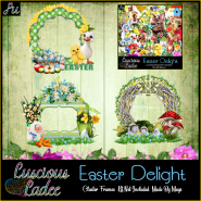 Easter Delight Cluster Frames