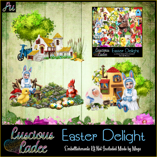 Easter Delight Embellishments - Click Image to Close