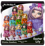 Easter Lily CU/PU Pack 2