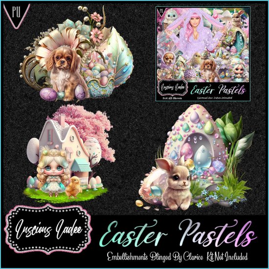 Easter Pastels Embellishments - Click Image to Close