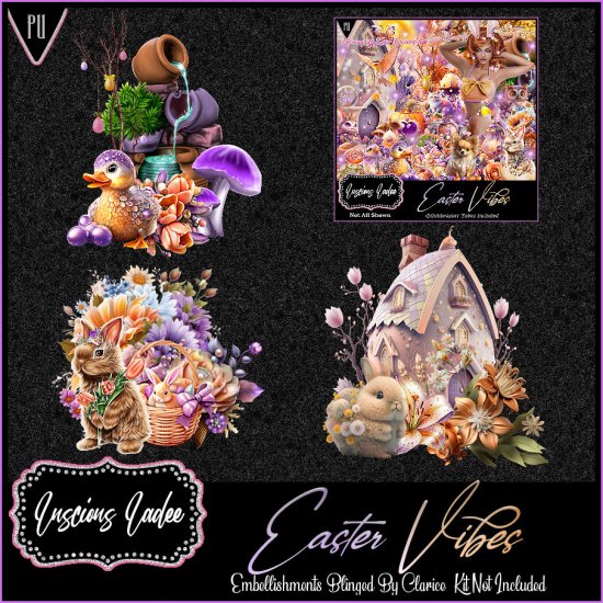 Easter Vibes Embellishments - Click Image to Close