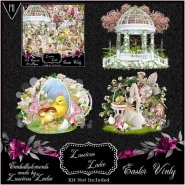 Easter Vinty Embellishments