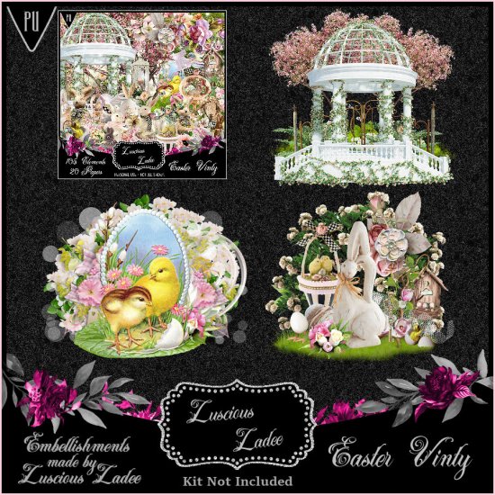 Easter Vinty Embellishments - Click Image to Close