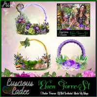 Elven Forrest Cluster Frames