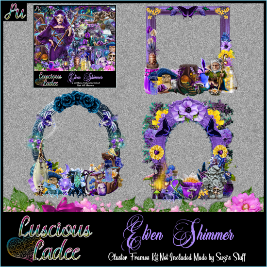 Elven Shimmer Cluster Frames - Click Image to Close