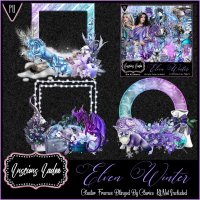 Elven Winter Cluster Frames