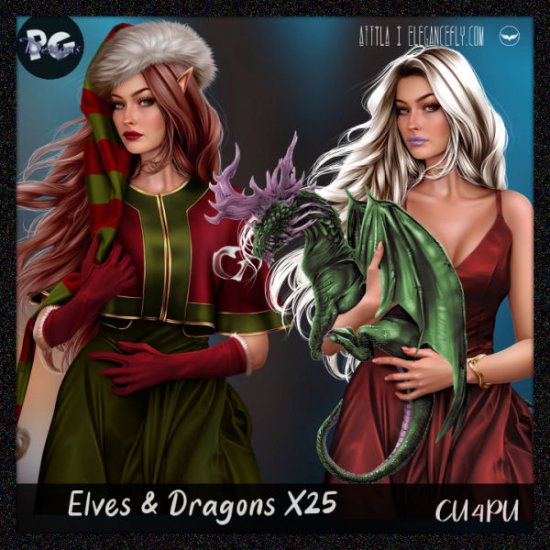 Elves & Dragons - Click Image to Close