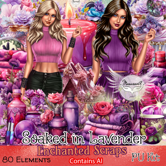 Soaked in Lavender-kit - Click Image to Close