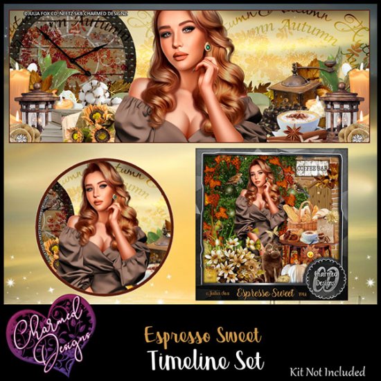 Espresso Sweet Timeline Set - Click Image to Close