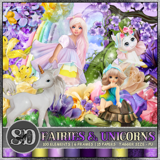 Fairies & Unicorns Kit - Click Image to Close