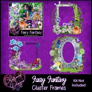 Fairy Fantasy Cluster Frames