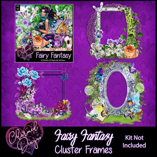 Fairy Fantasy Cluster Frames - Click Image to Close