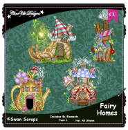 Fairy Homes CU/PU Pack 1
