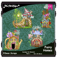 Fairy Homes CU/PU Pack 1