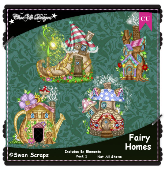 Fairy Homes CU/PU Pack 1 - Click Image to Close