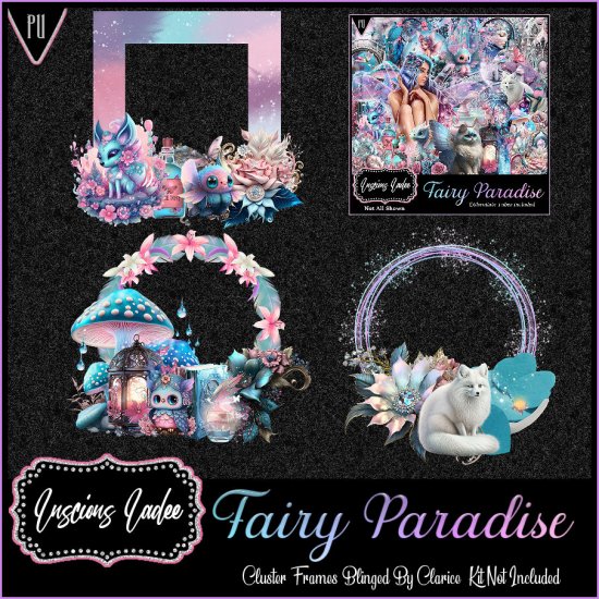 Fairy Paradise Cluster Frames - Click Image to Close