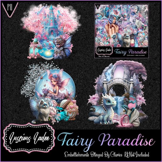 Fairy Paradise Embellishments - Click Image to Close