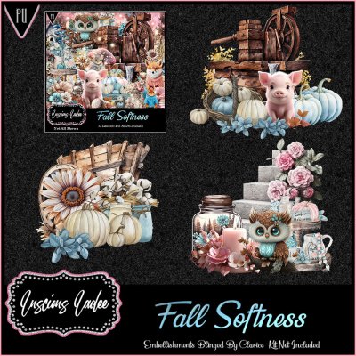 Fall Softness Embellishments