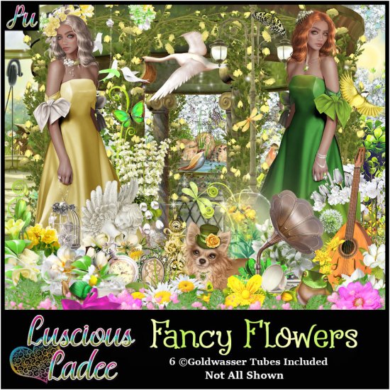 Fancy Flowers - Click Image to Close