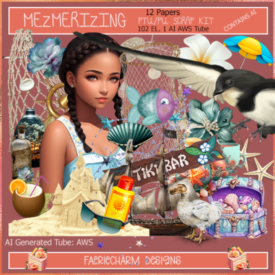 FCD-Mezmerizing Scrap Kit