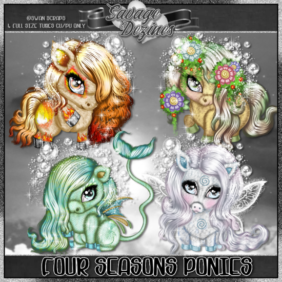 Four Season Ponies CU4PU - Click Image to Close