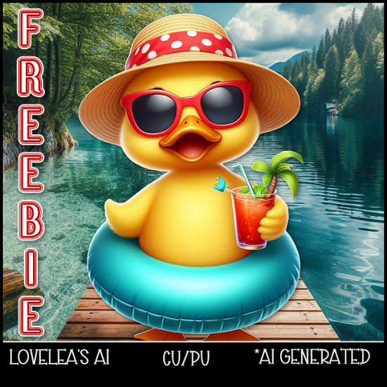 FREEBIE SUMMER DUCK - Click Image to Close