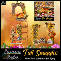 Fall Snuggles Cluster Frames