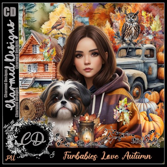 Furbabies Love Autumn - Click Image to Close