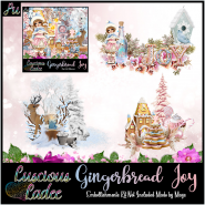 Gingerbread Joy Embellishments