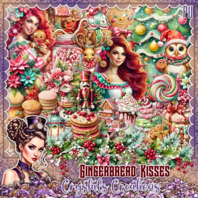 Gingerbread Kisses