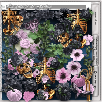 GJ-CU Flower Skull 3 FS