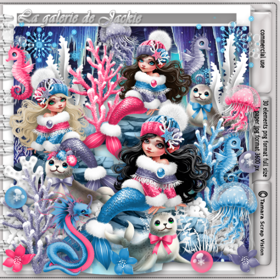 GJ-CU Winter Mermaid 2 FS - Click Image to Close