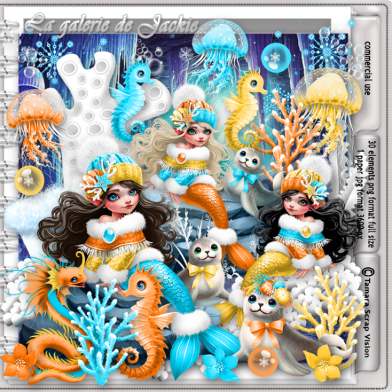 GJ-CU Winter Mermaid 3 FS - Click Image to Close