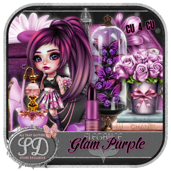 Glam Purple +Tube CU4CU - Click Image to Close