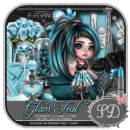 Glam Teal + Tube CU4PU