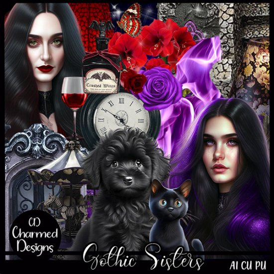 Gothic Sisters - Click Image to Close