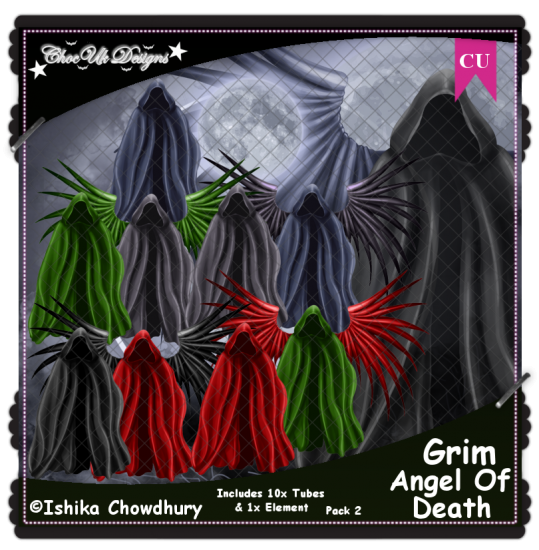 Grim Angel Of Death CU/PU Pack 2 - Click Image to Close