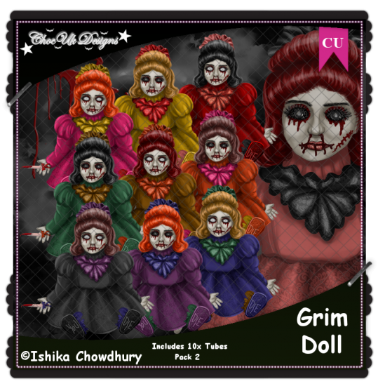 Grim Doll CU/PU Pack 2 - Click Image to Close