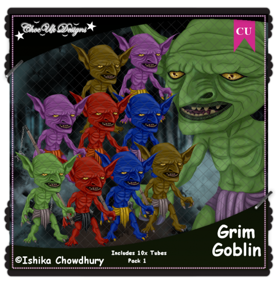 Grim Goblin CU/PU Pack 1 - Click Image to Close