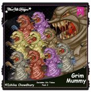 Grim Mummy CU/PU Pack 2