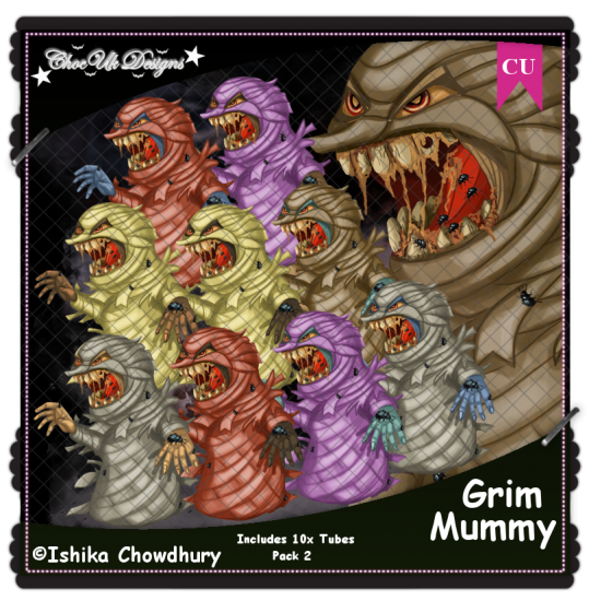 Grim Mummy CU/PU Pack 2 - Click Image to Close