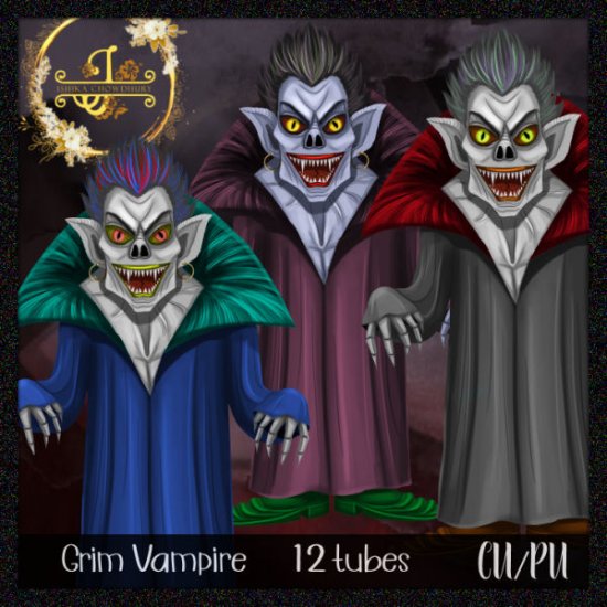 Grim Vampire - Click Image to Close