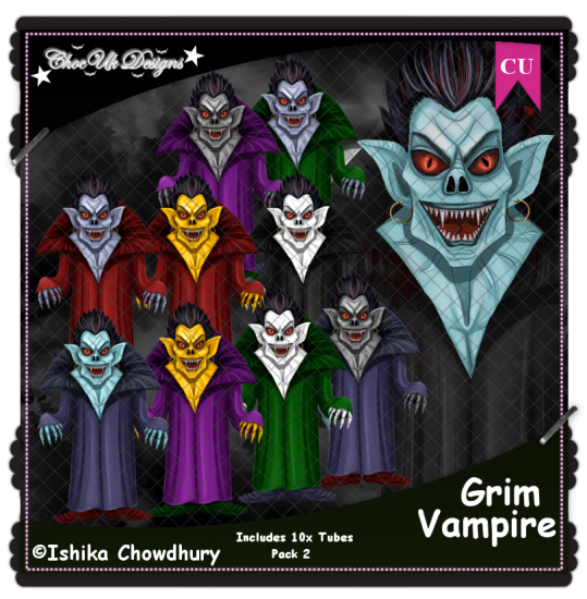 Grim Vampire CU/PU Pack 2 - Click Image to Close