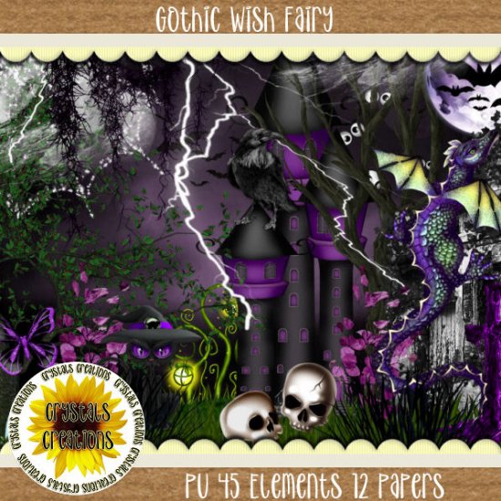 Gothic Wish Fairy - Click Image to Close