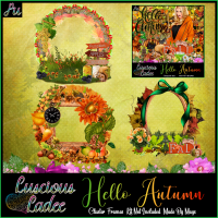 Hello Autumn Cluster Frames