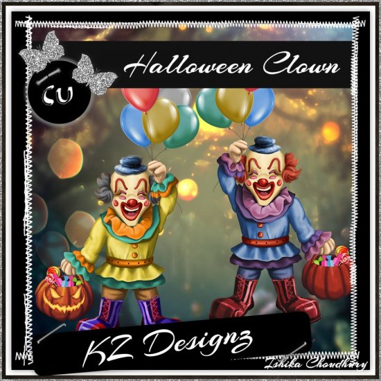 Halloween Clown - Click Image to Close