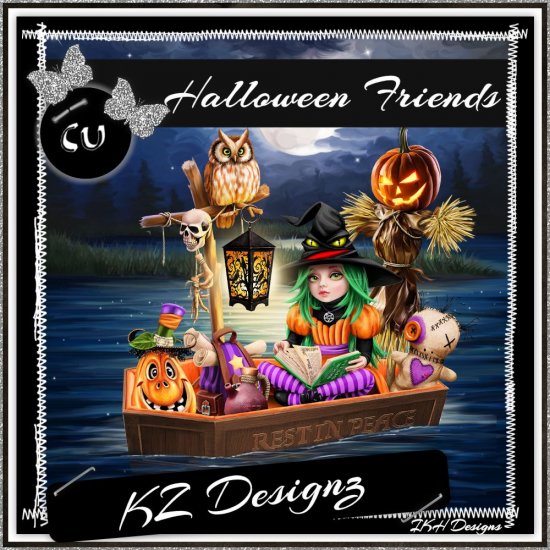 Halloween Friends CU - Click Image to Close