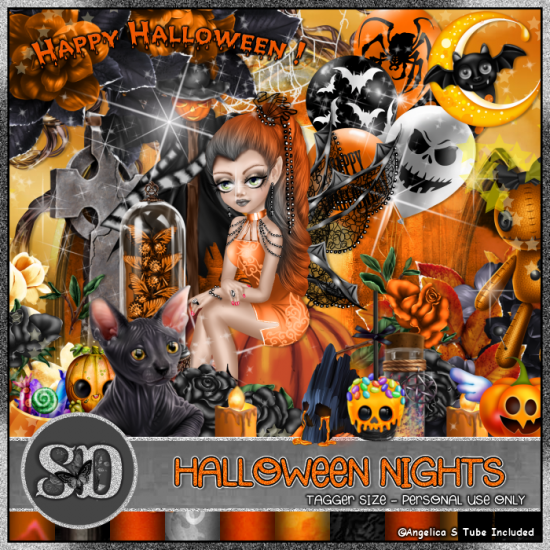 Halloween Nights Kit - Click Image to Close