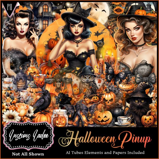 Halloween Pinup - Click Image to Close