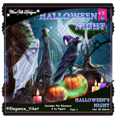 Halloweens Night CU/PU Pack